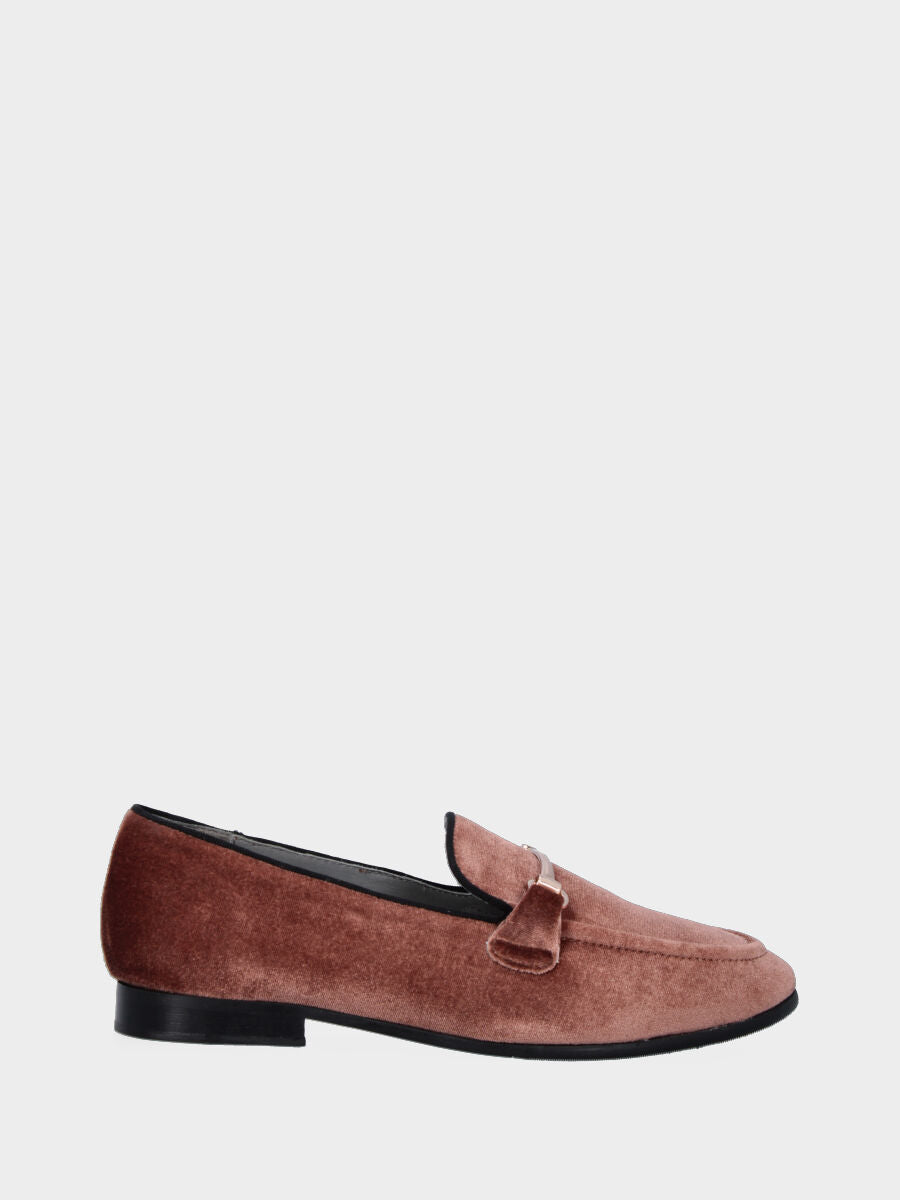 Sandalo monoblocco in vitello rosso con fascia ripiegata
