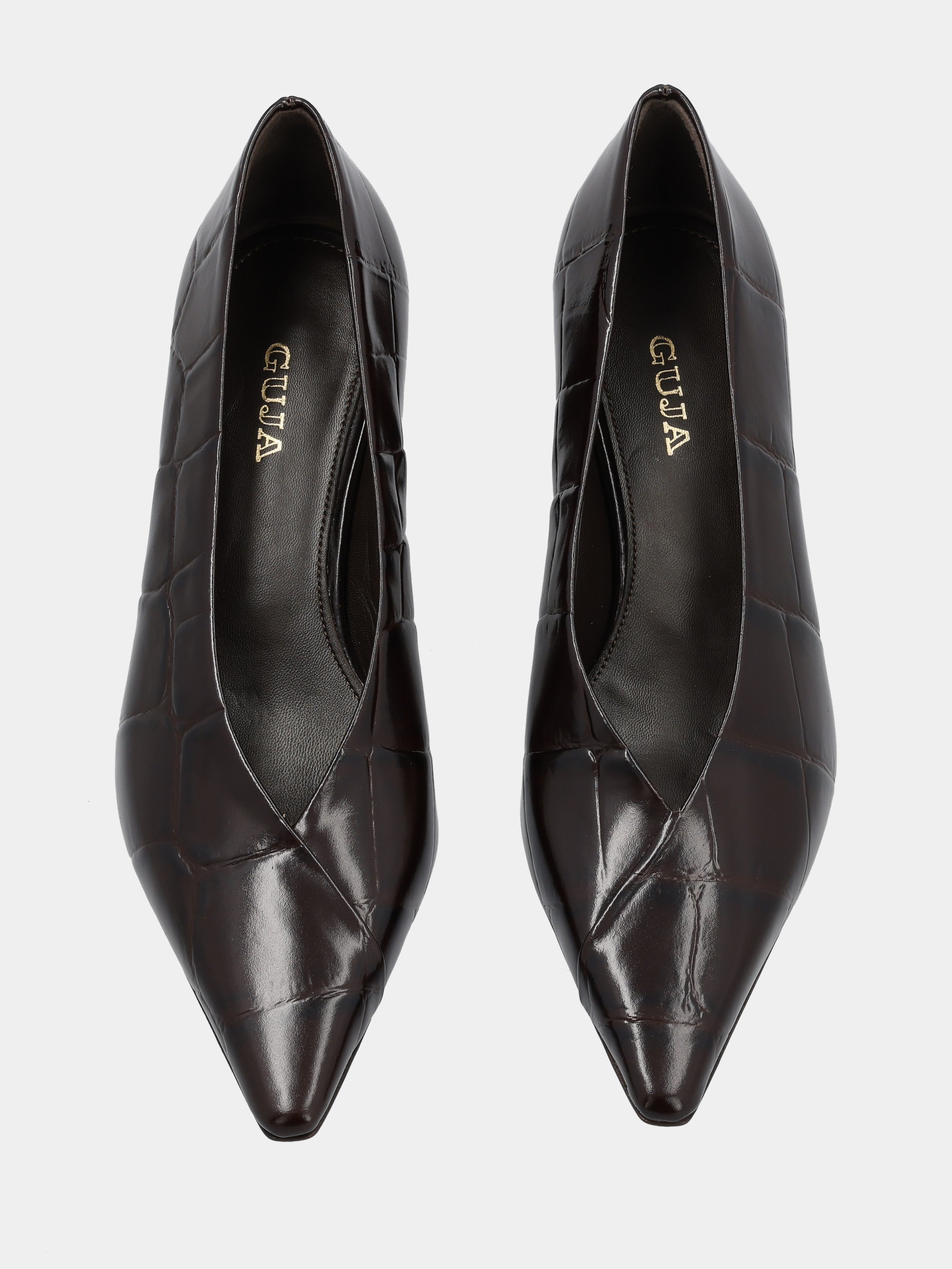 Sandalo monoblocco in vitello rosso con fascia ripiegata