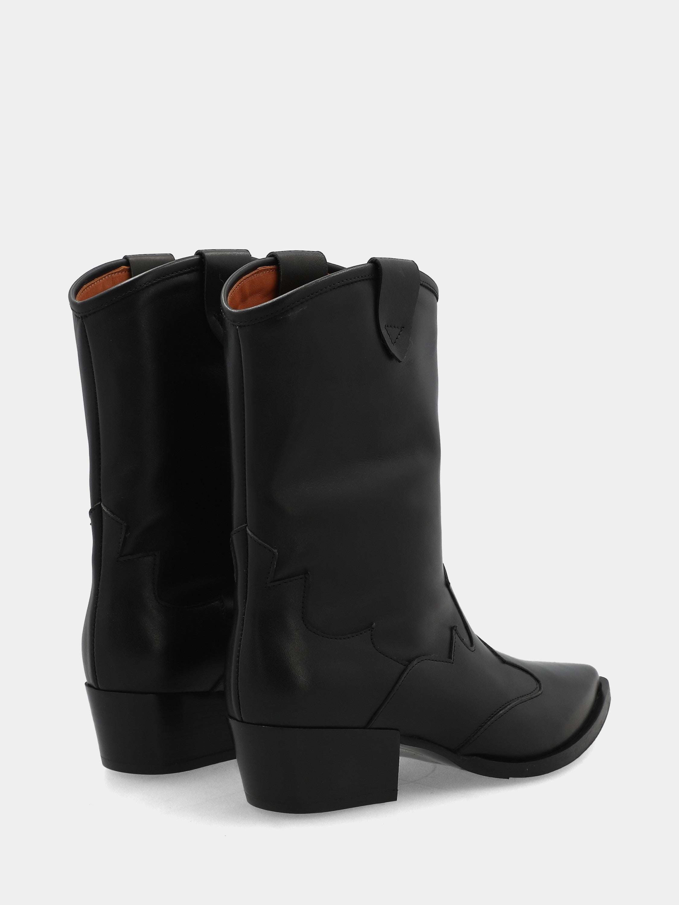 Sandalo monoblocco in vitello rosso con fascia ripiegata