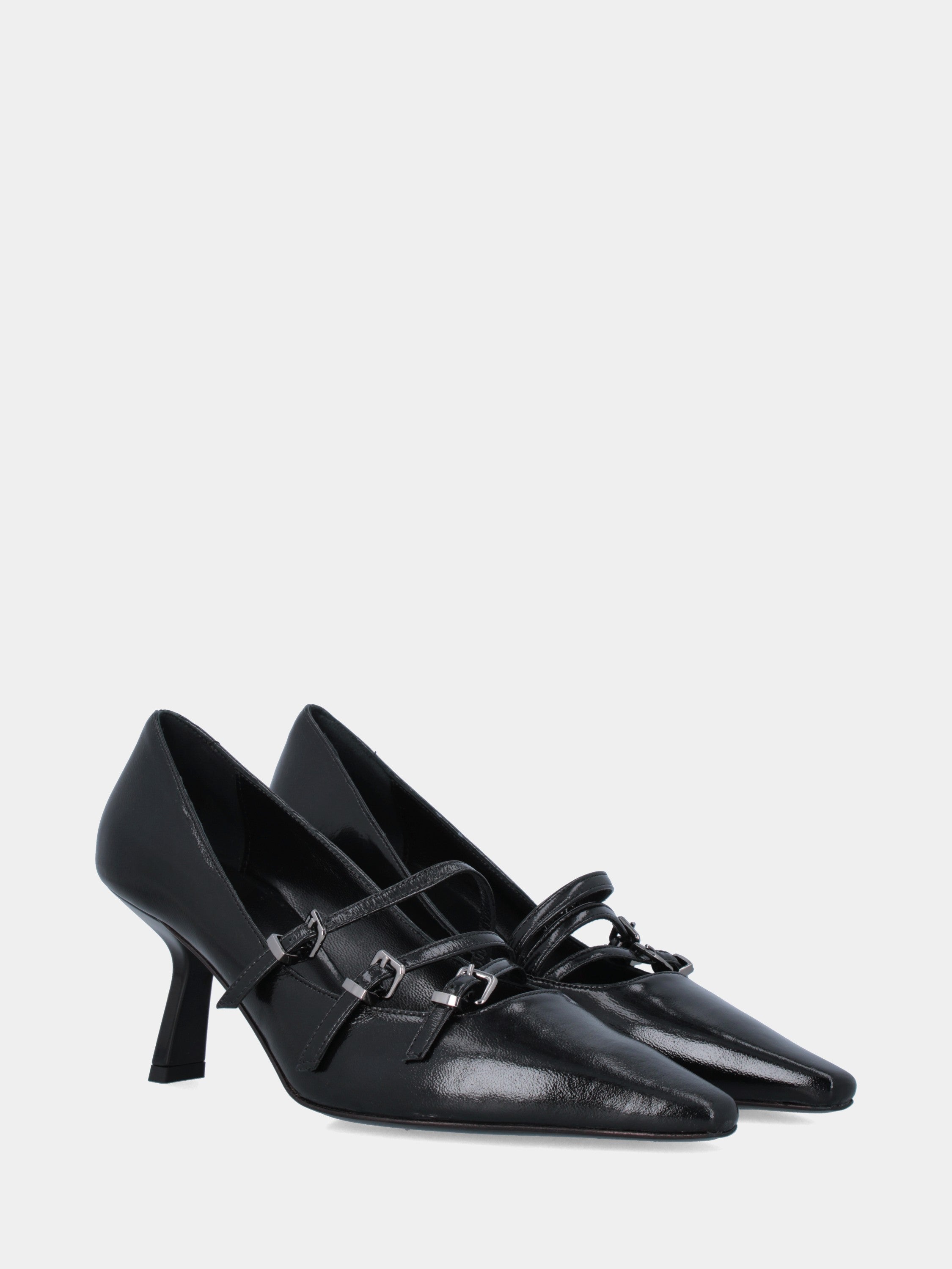 Sandalo monoblocco in vitello rosso con fascia ripiegata