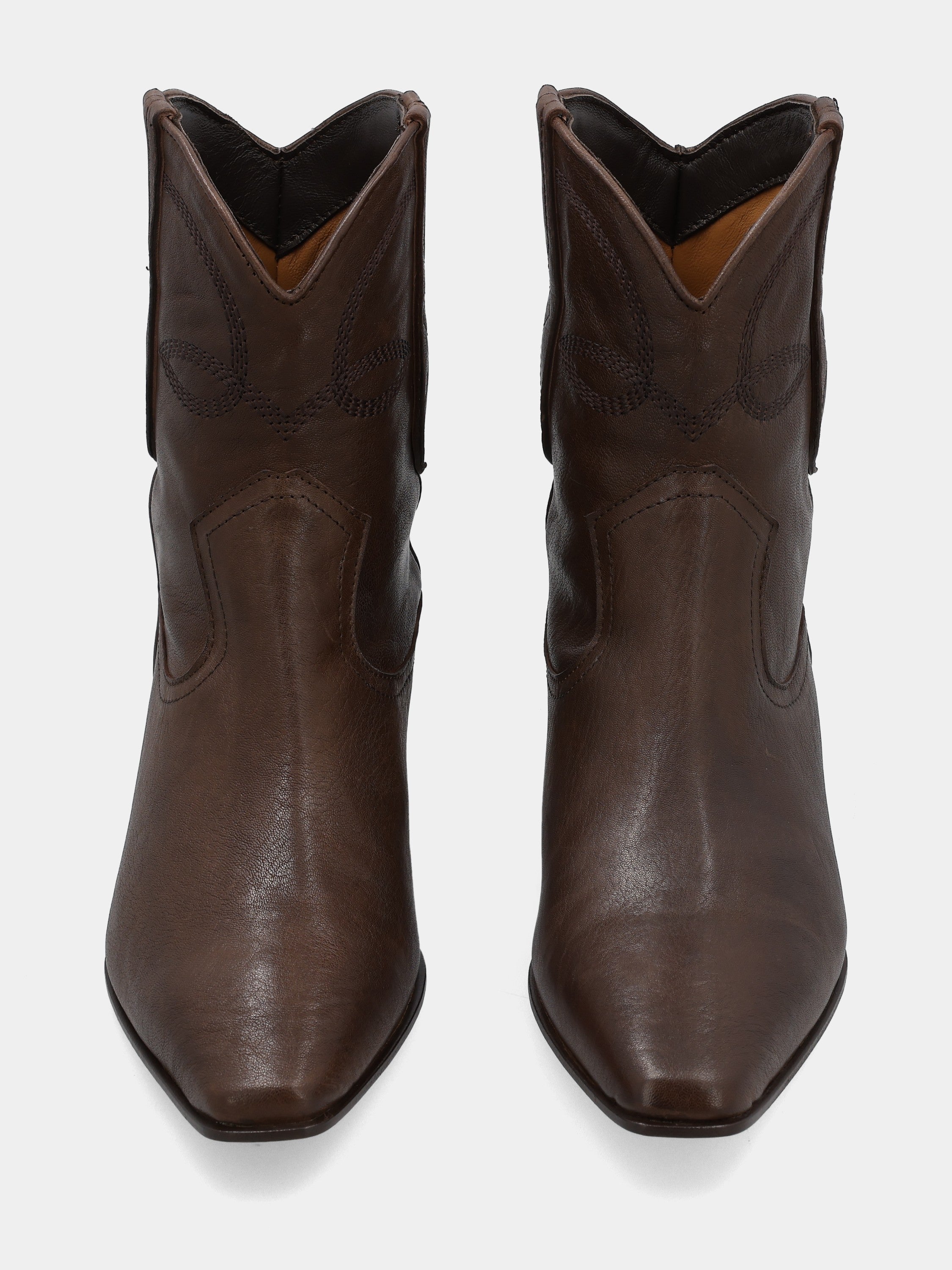 Sandalo monoblocco in vitello rosso con fascia ripiegata