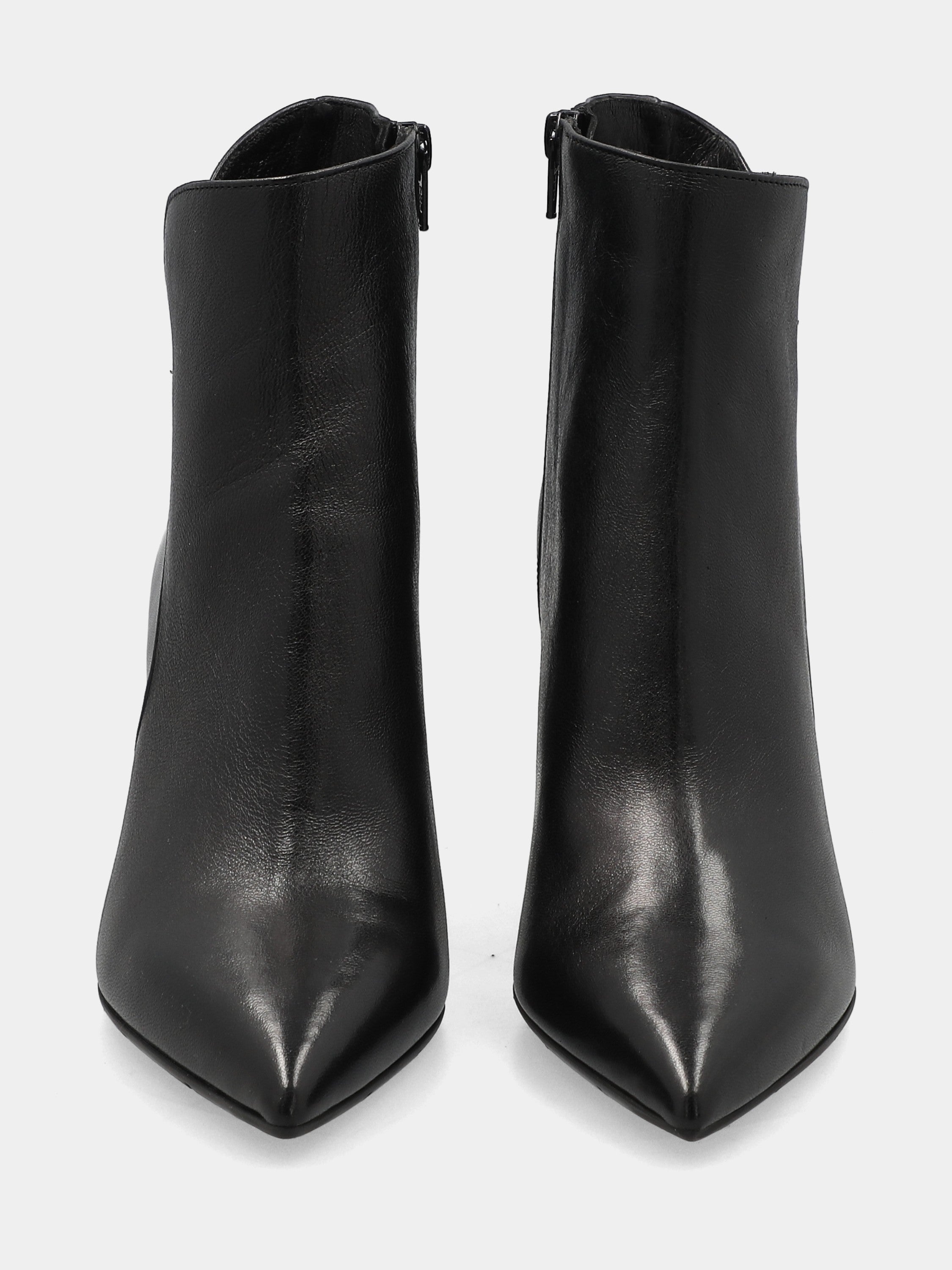 Sandalo monoblocco in vitello rosso con fascia ripiegata