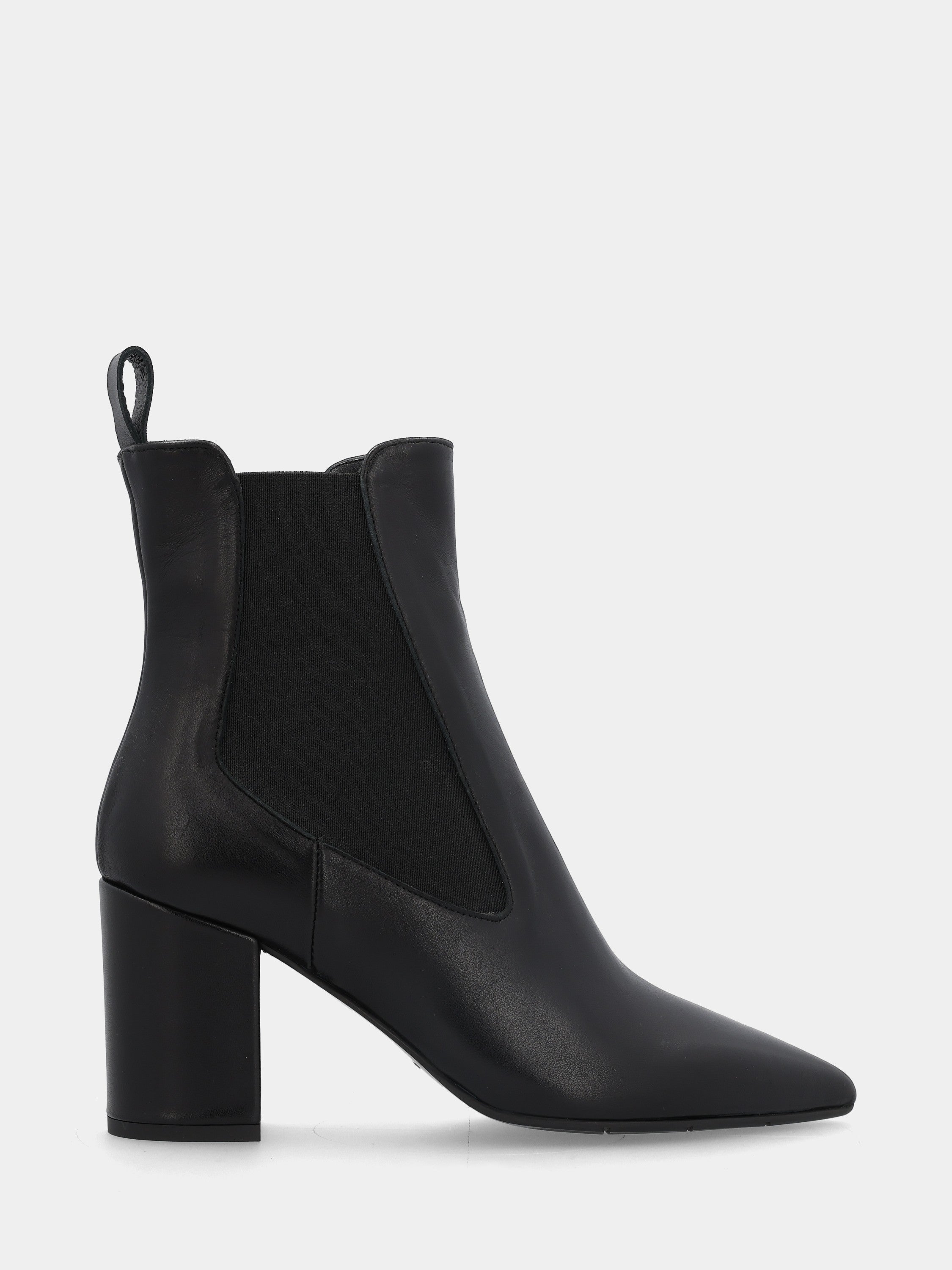 Sandalo monoblocco in vitello rosso con fascia ripiegata