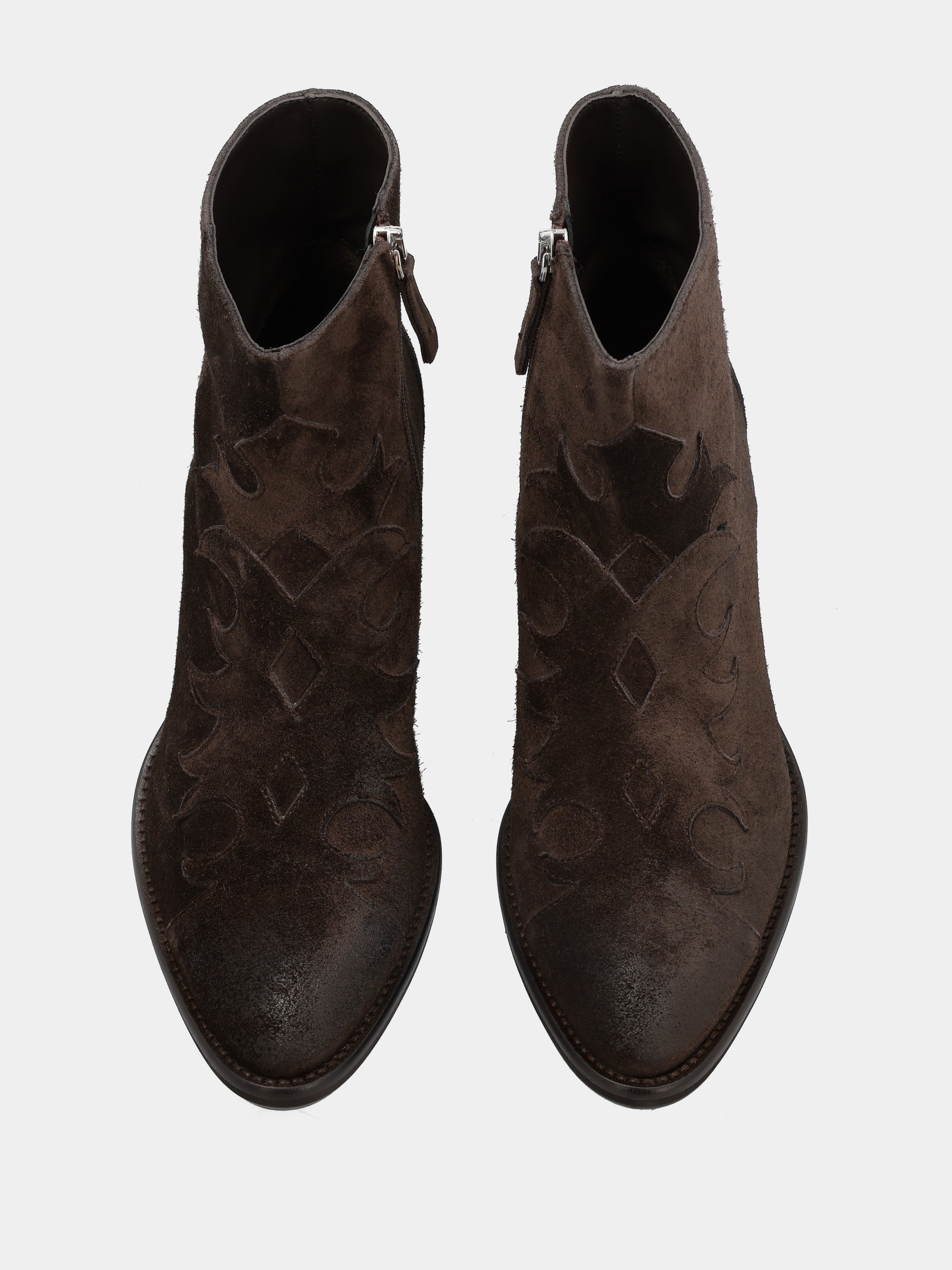 Sandalo monoblocco in vitello rosso con fascia ripiegata