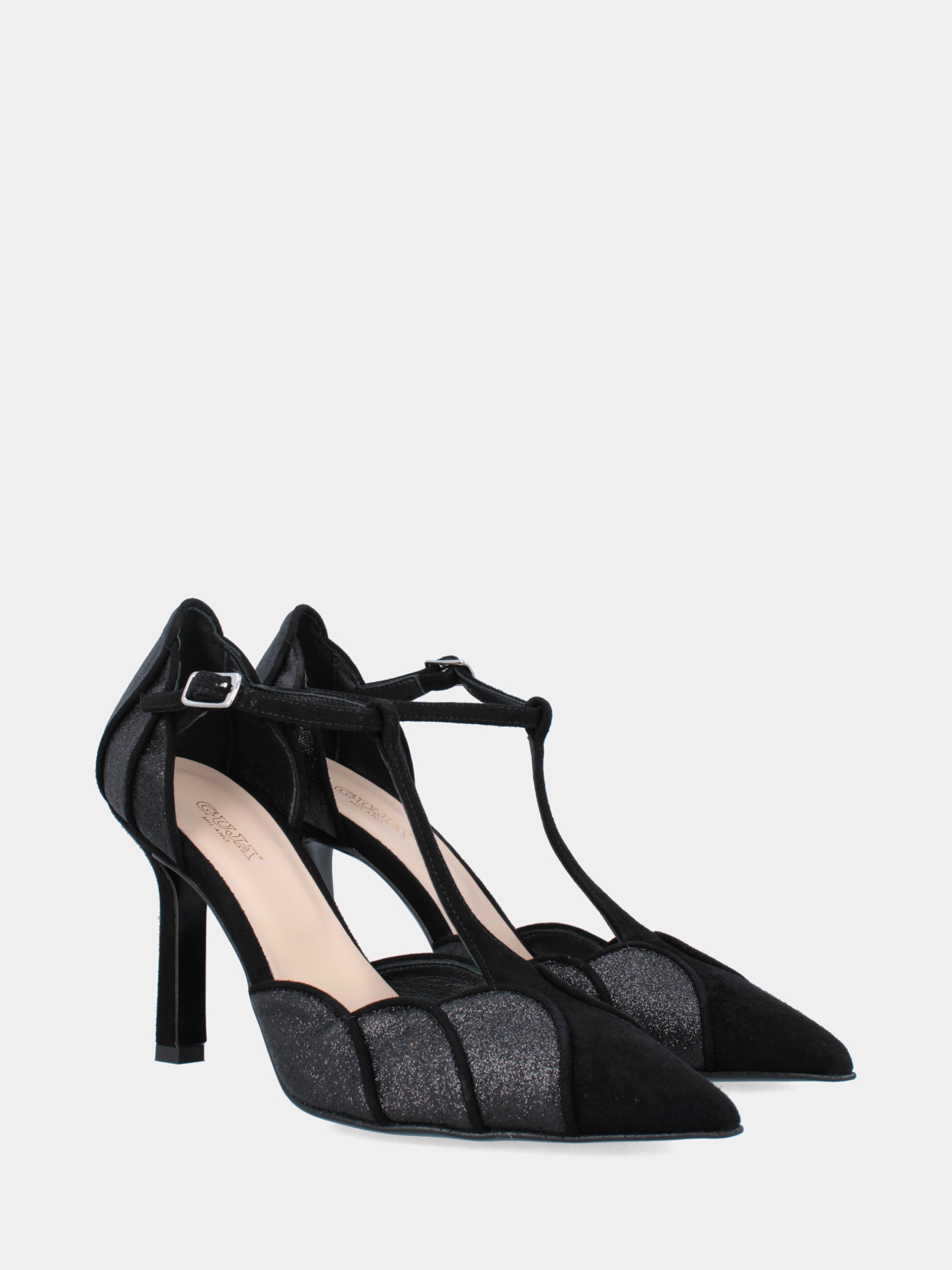 Sandalo monoblocco in vitello rosso con fascia ripiegata