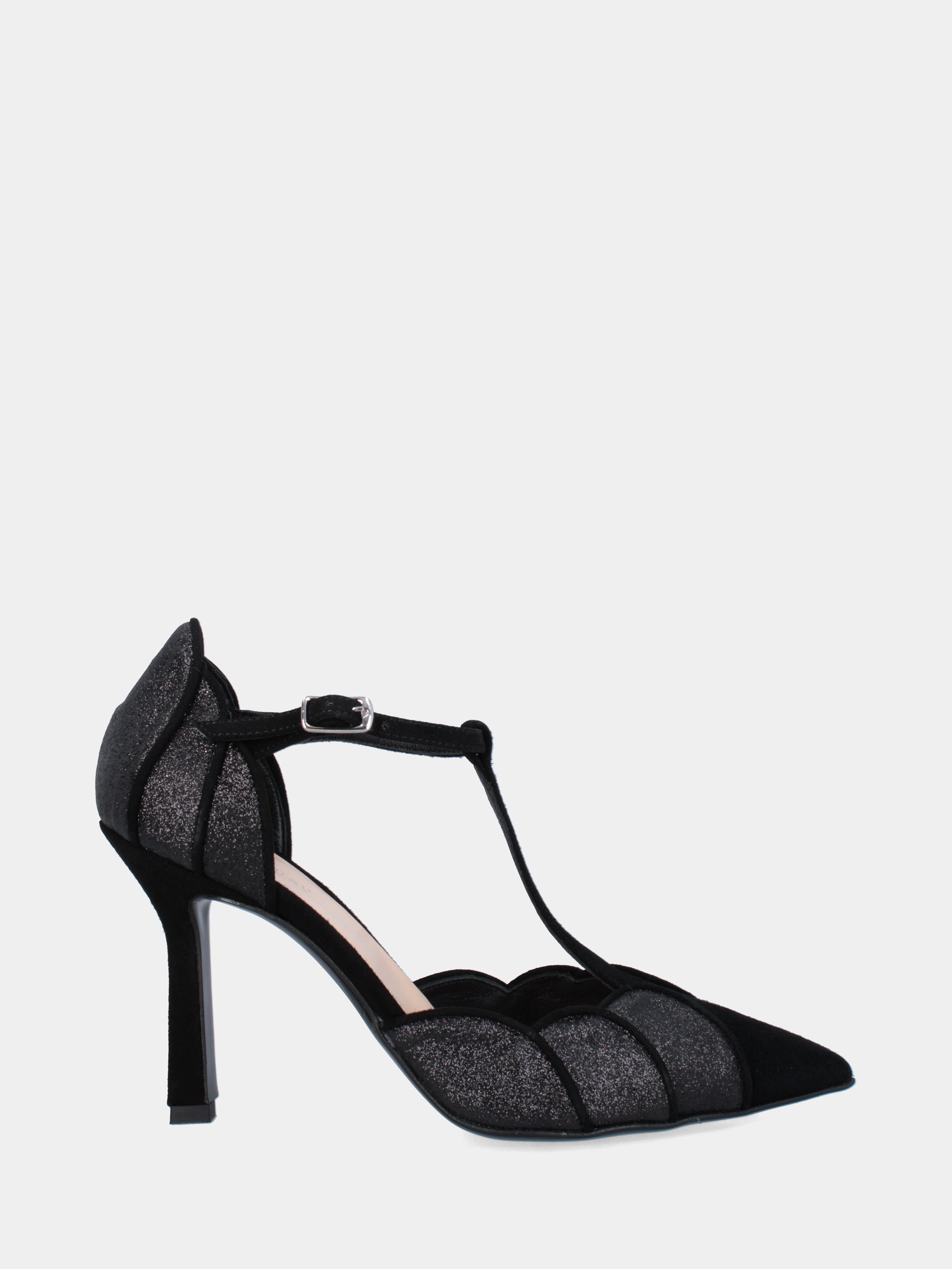 Sandalo monoblocco in vitello rosso con fascia ripiegata