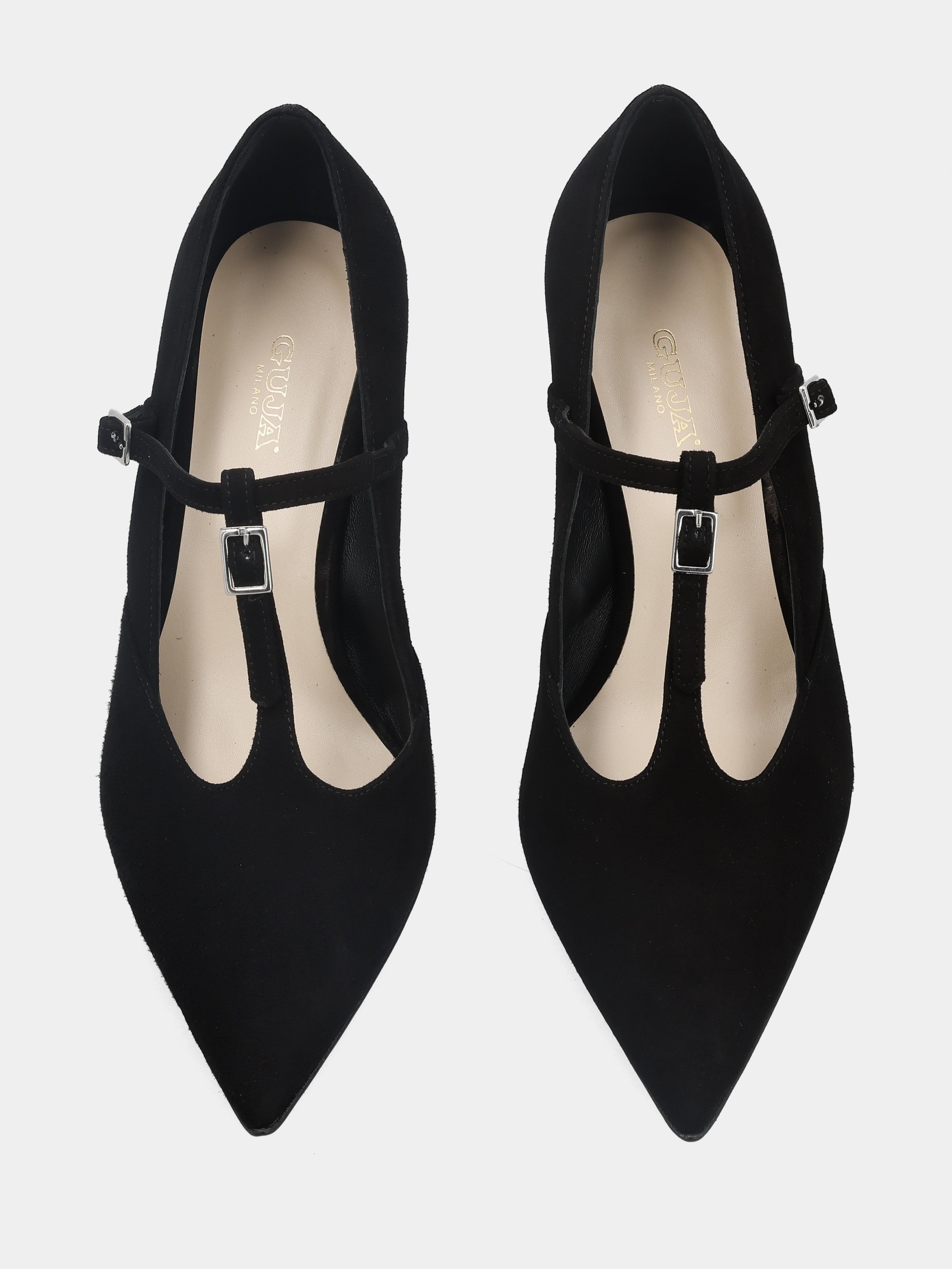 Sandalo monoblocco in vitello rosso con fascia ripiegata