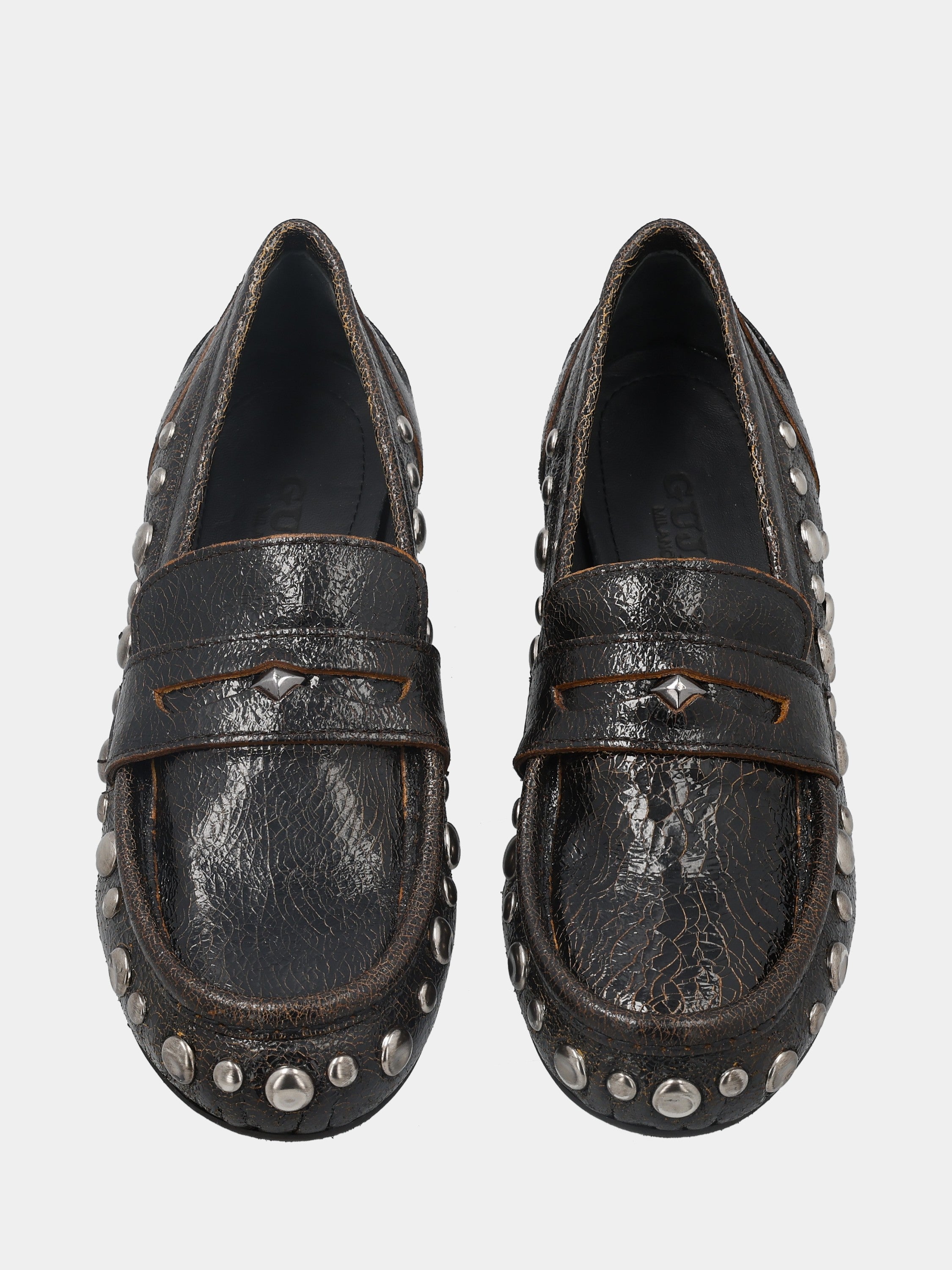 Sandalo monoblocco in vitello rosso con fascia ripiegata