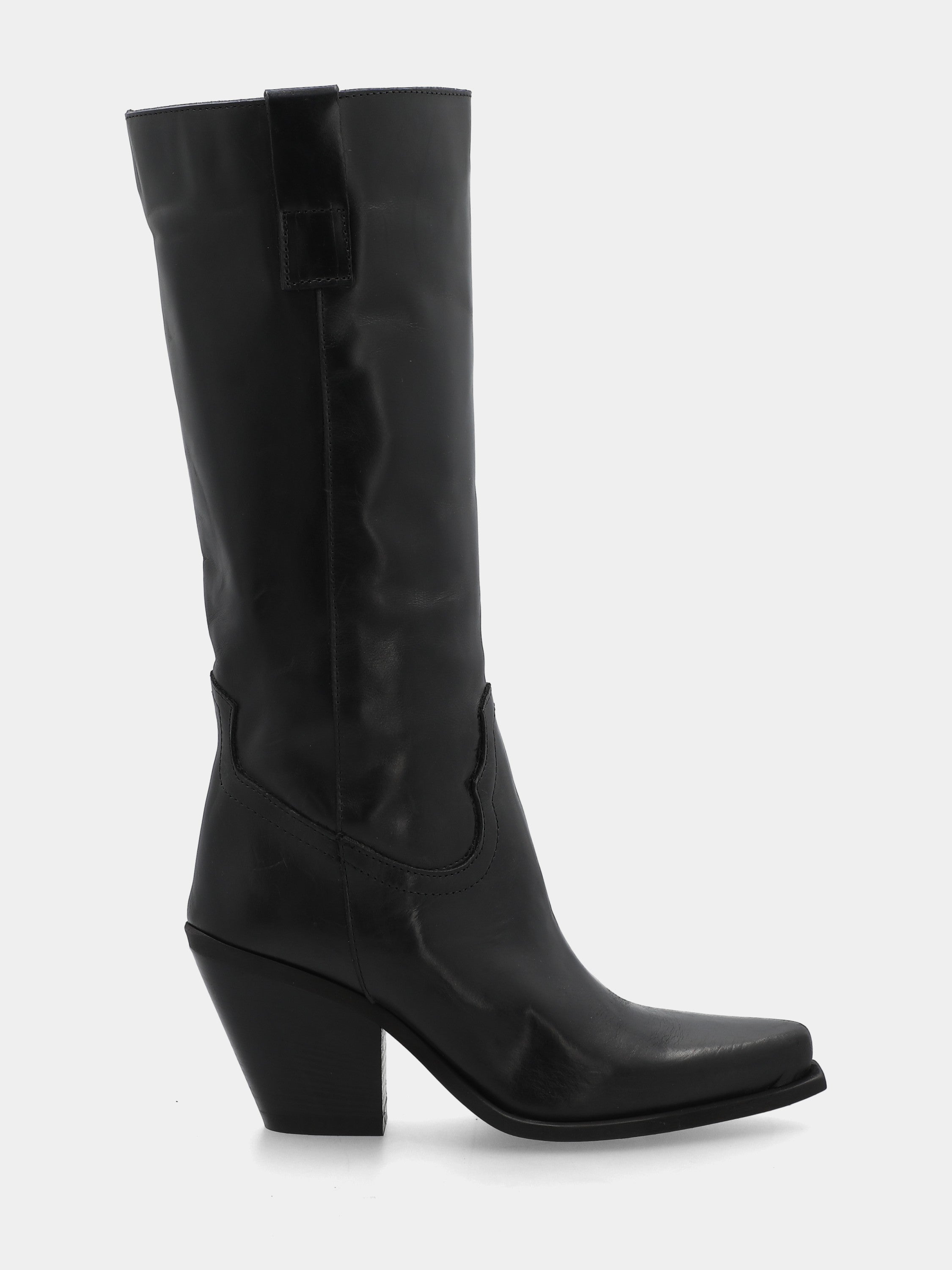 Sandalo monoblocco in vitello rosso con fascia ripiegata