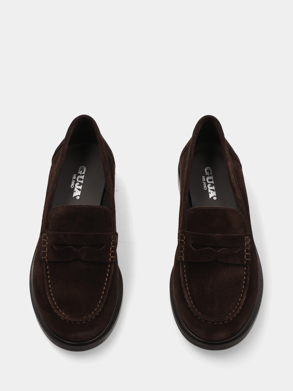 Campero in velour beige con riporti fiammati