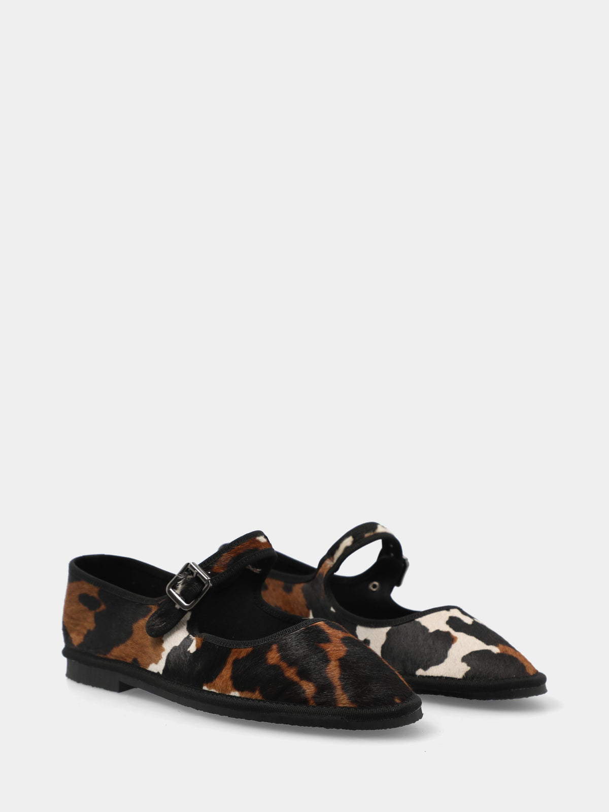 Ballerina mary jane in cavallino multicolor