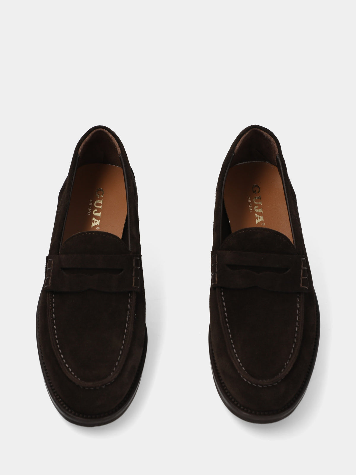 Campero in velour beige con riporti fiammati