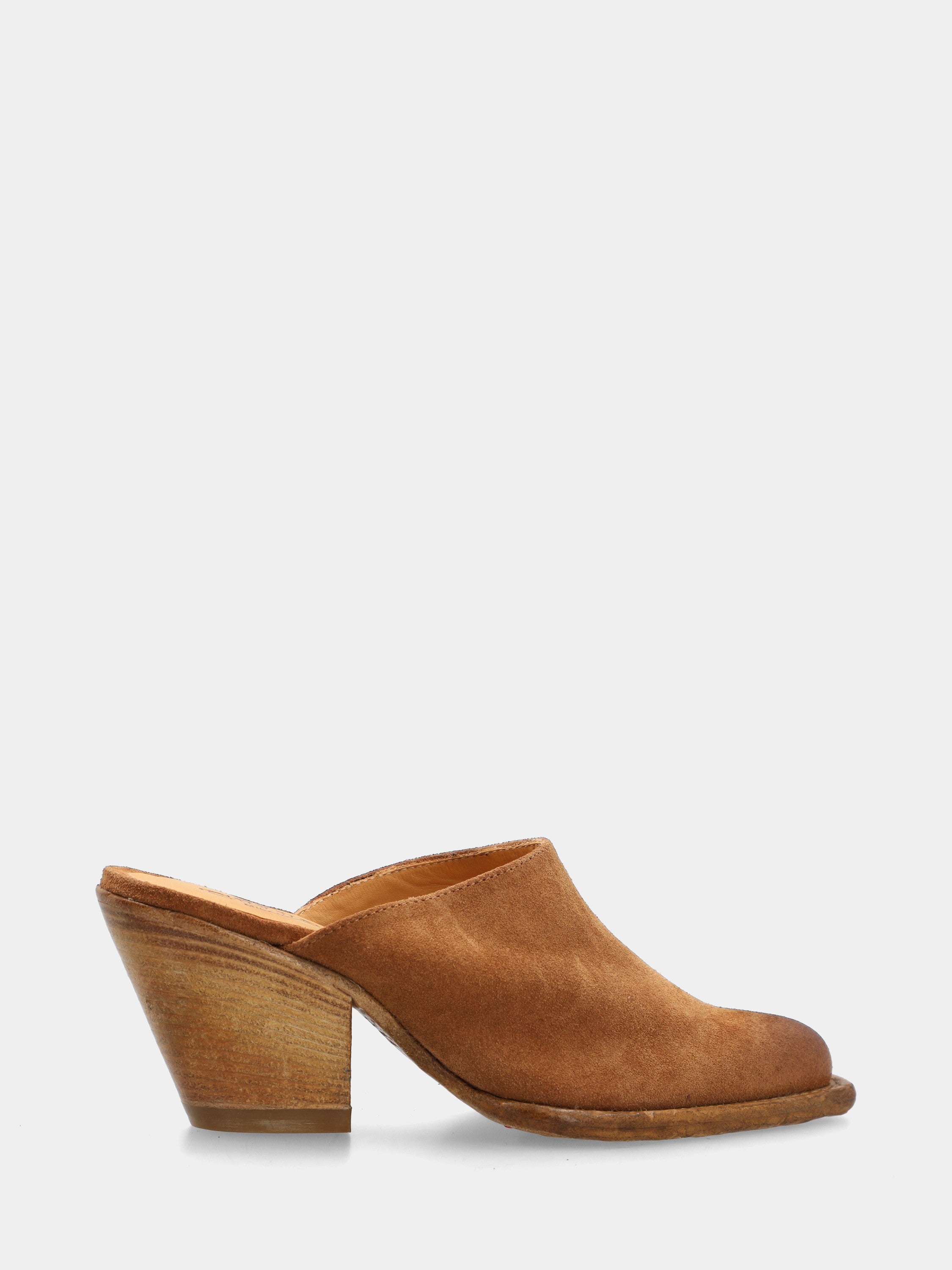 Sandalo in vitello testa di moro con listini incrociati e doppio cinturino