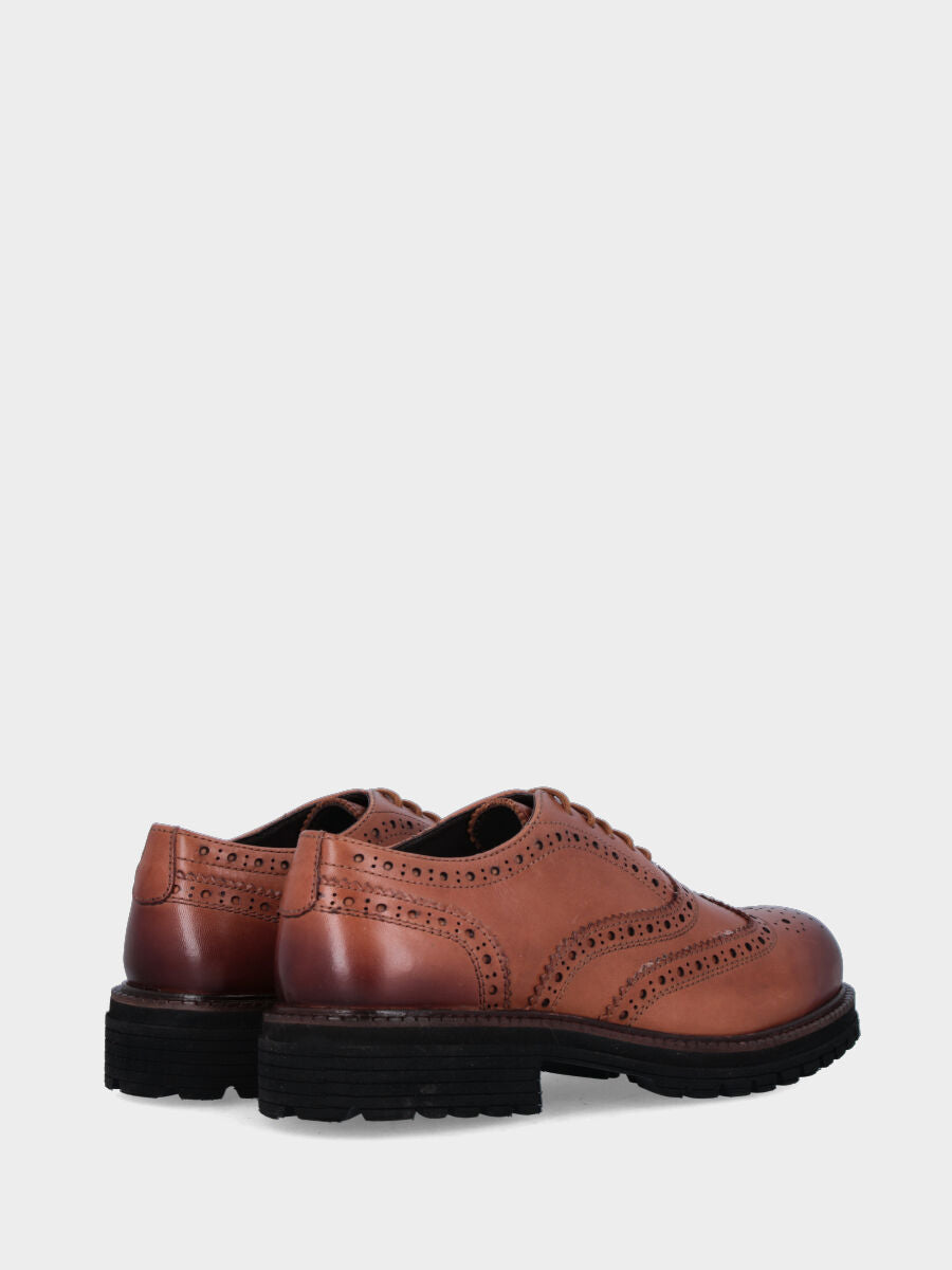 Sandalo monoblocco in vitello rosso con fascia ripiegata