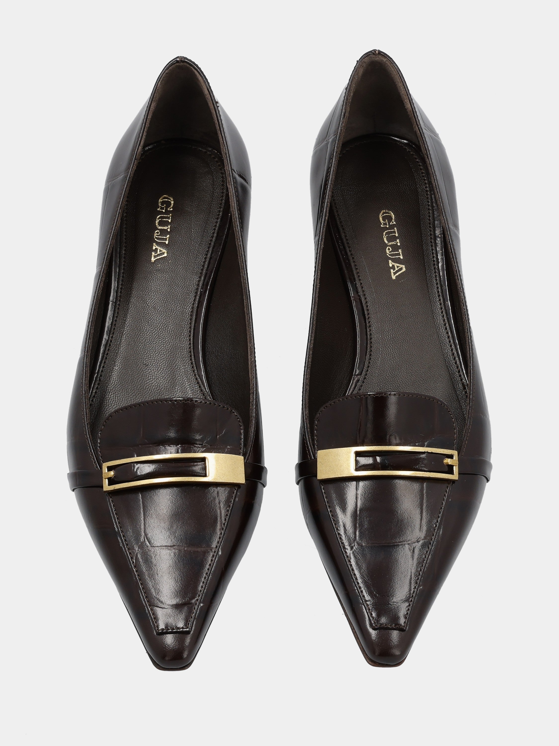 Sandalo monoblocco in vitello rosso con fascia ripiegata