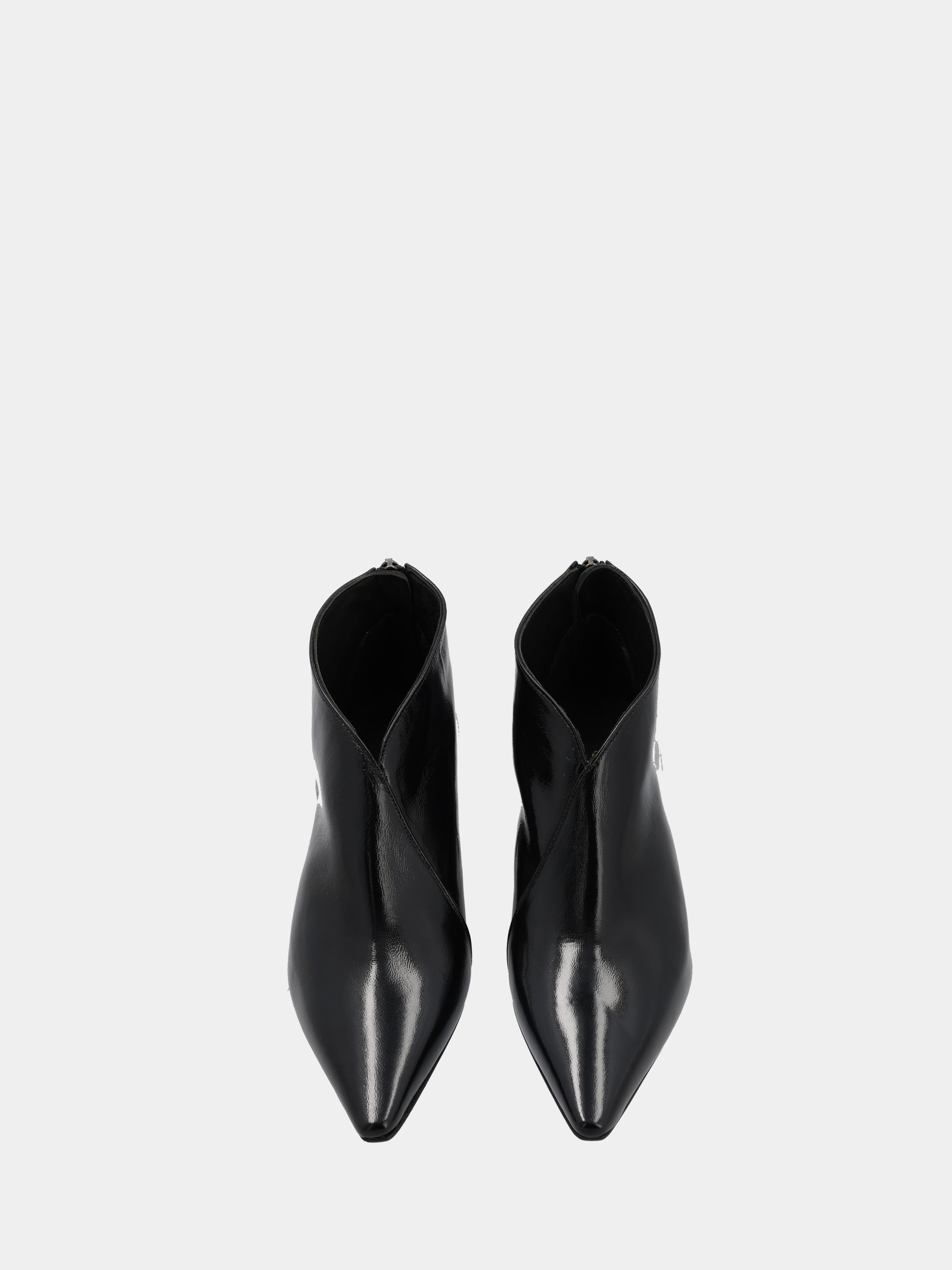 Sandalo monoblocco in vitello rosso con fascia ripiegata