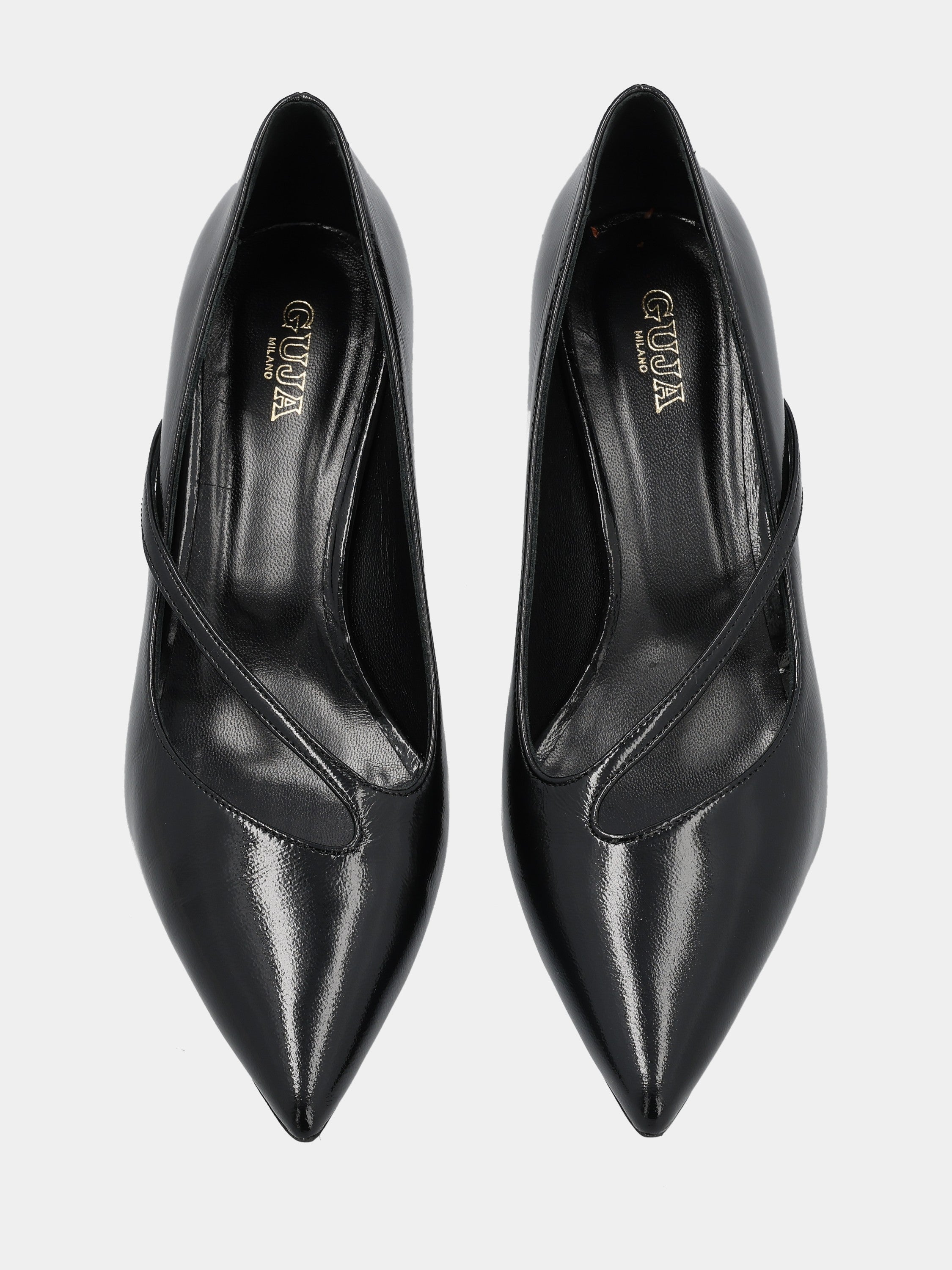 Sandalo monoblocco in vitello rosso con fascia ripiegata