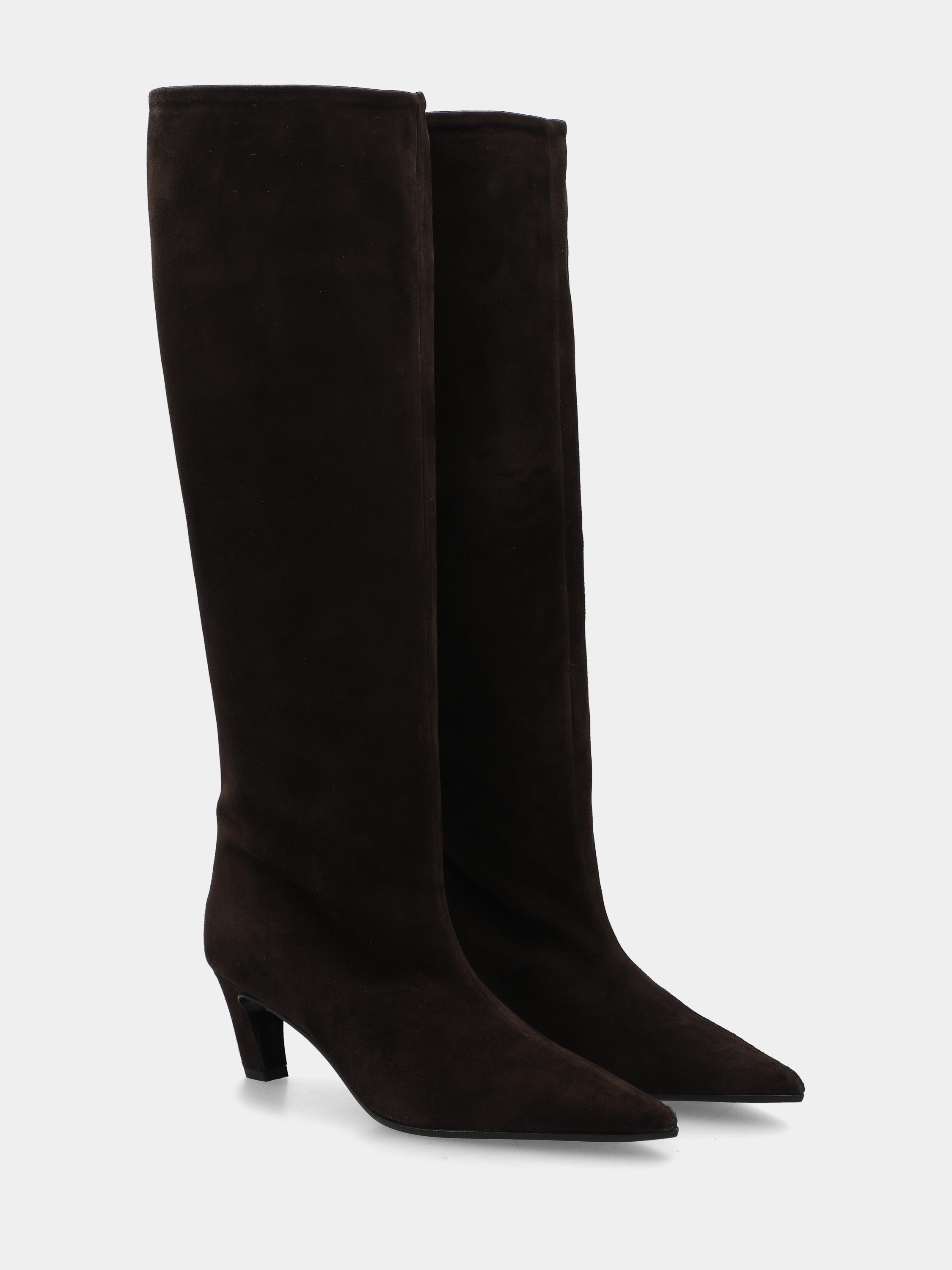 Sandalo monoblocco in vitello rosso con fascia ripiegata