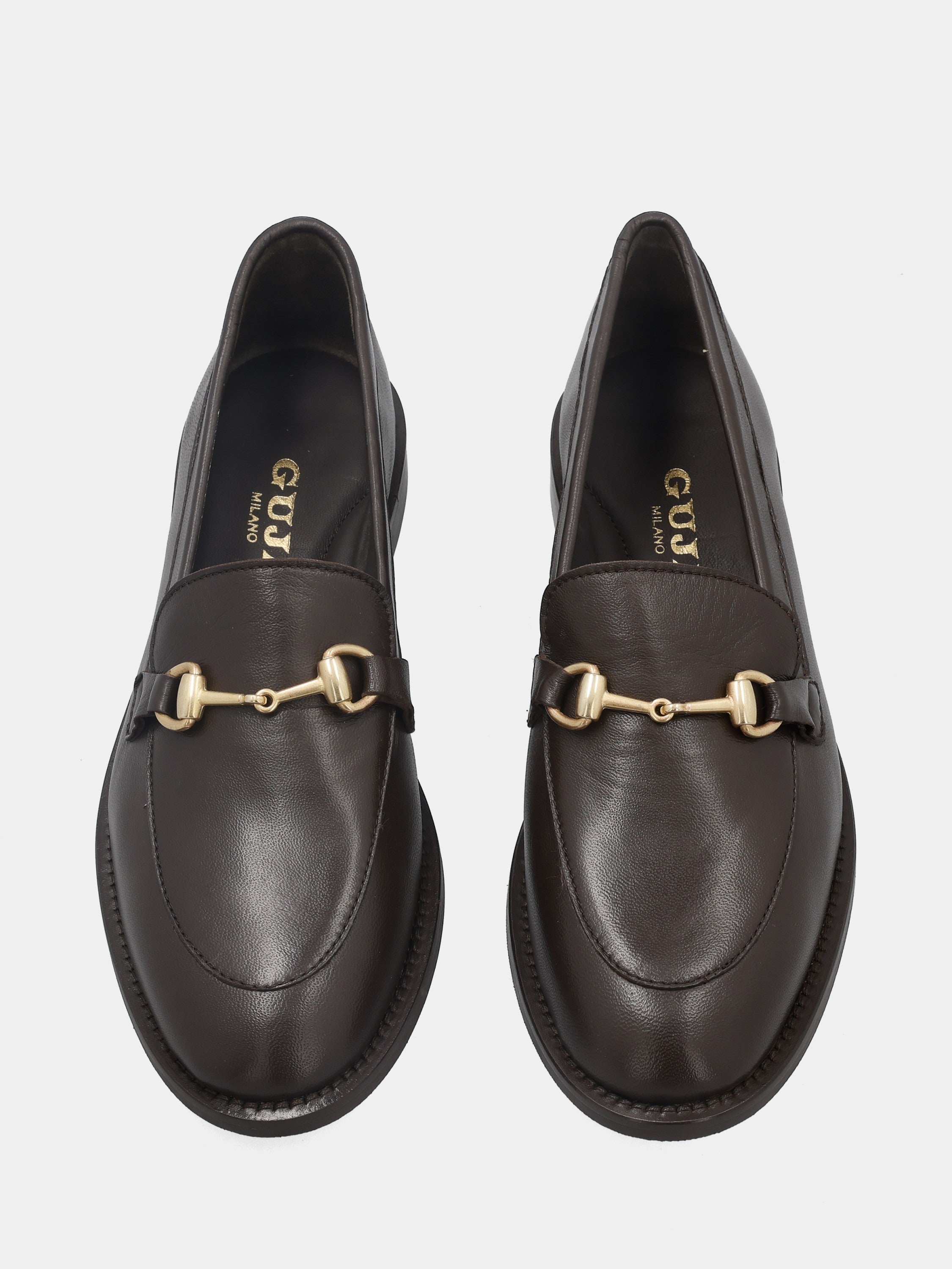 Sandalo monoblocco in vitello rosso con fascia ripiegata