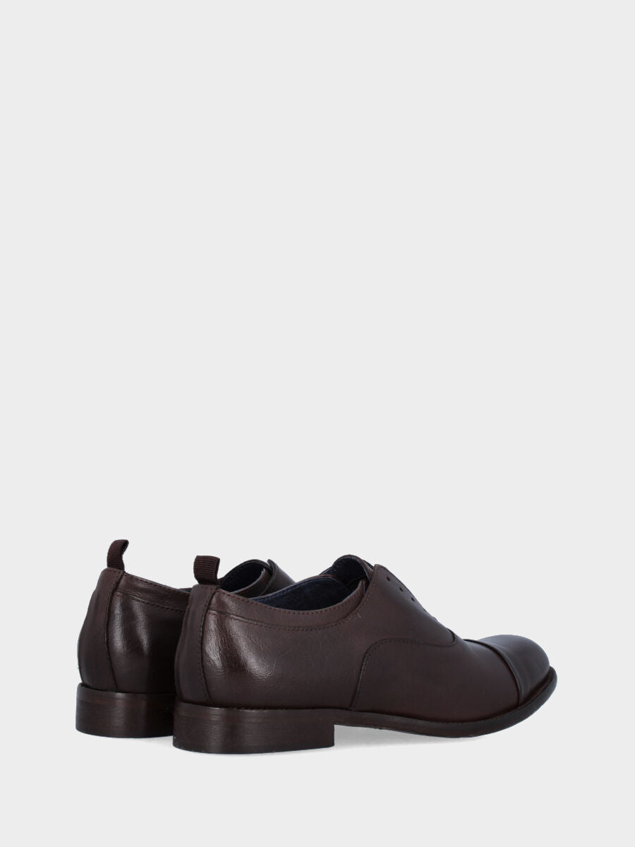 Sandalo monoblocco in vitello rosso con fascia ripiegata