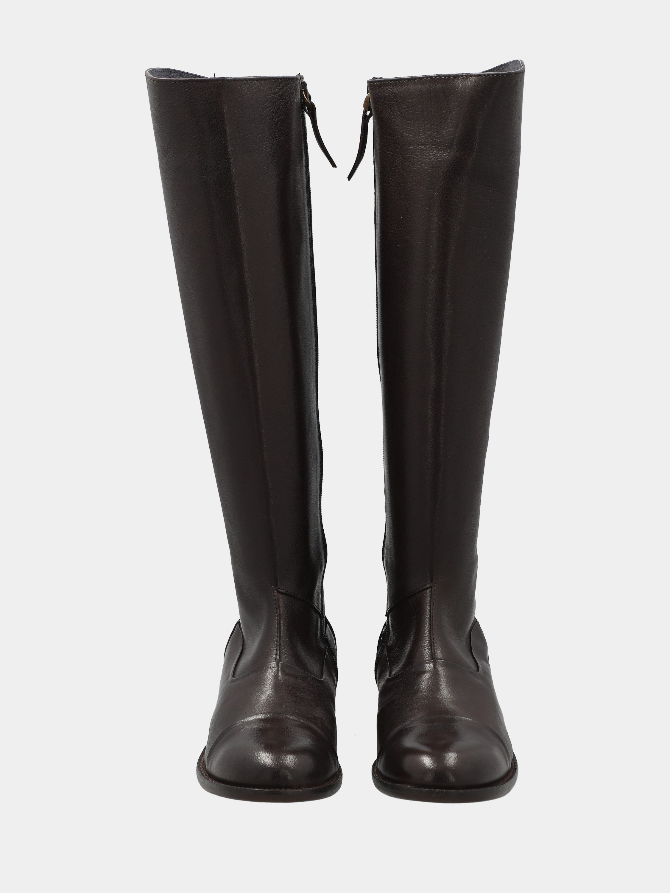 Sandalo monoblocco in vitello rosso con fascia ripiegata