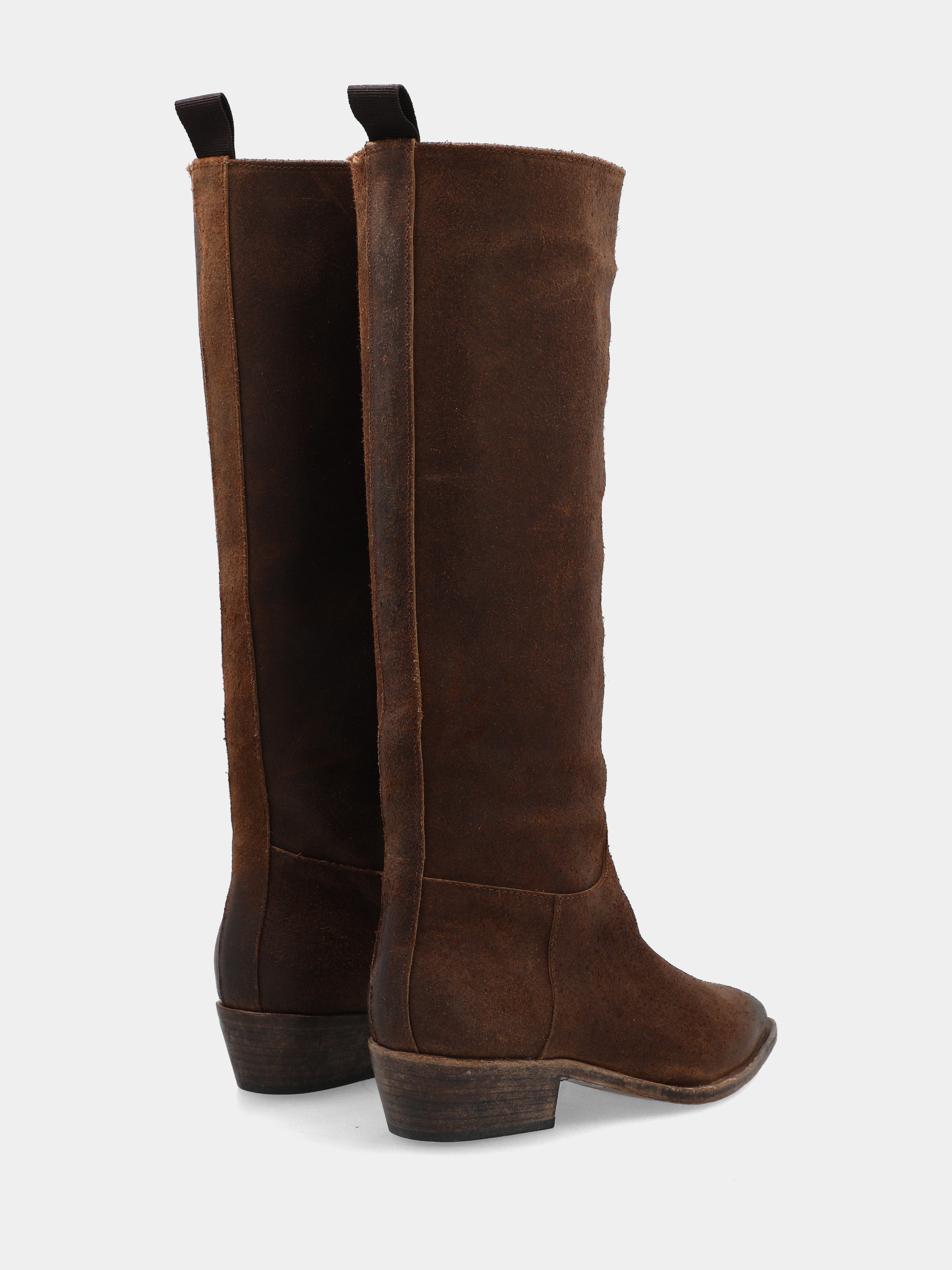 Sandalo monoblocco in vitello rosso con fascia ripiegata