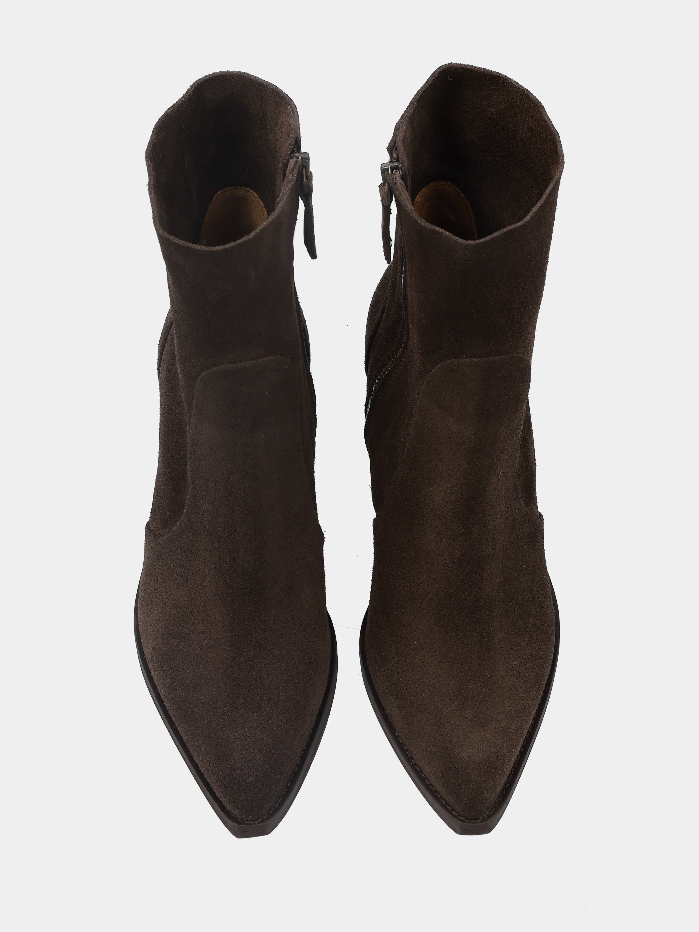 Sandalo monoblocco in vitello rosso con fascia ripiegata