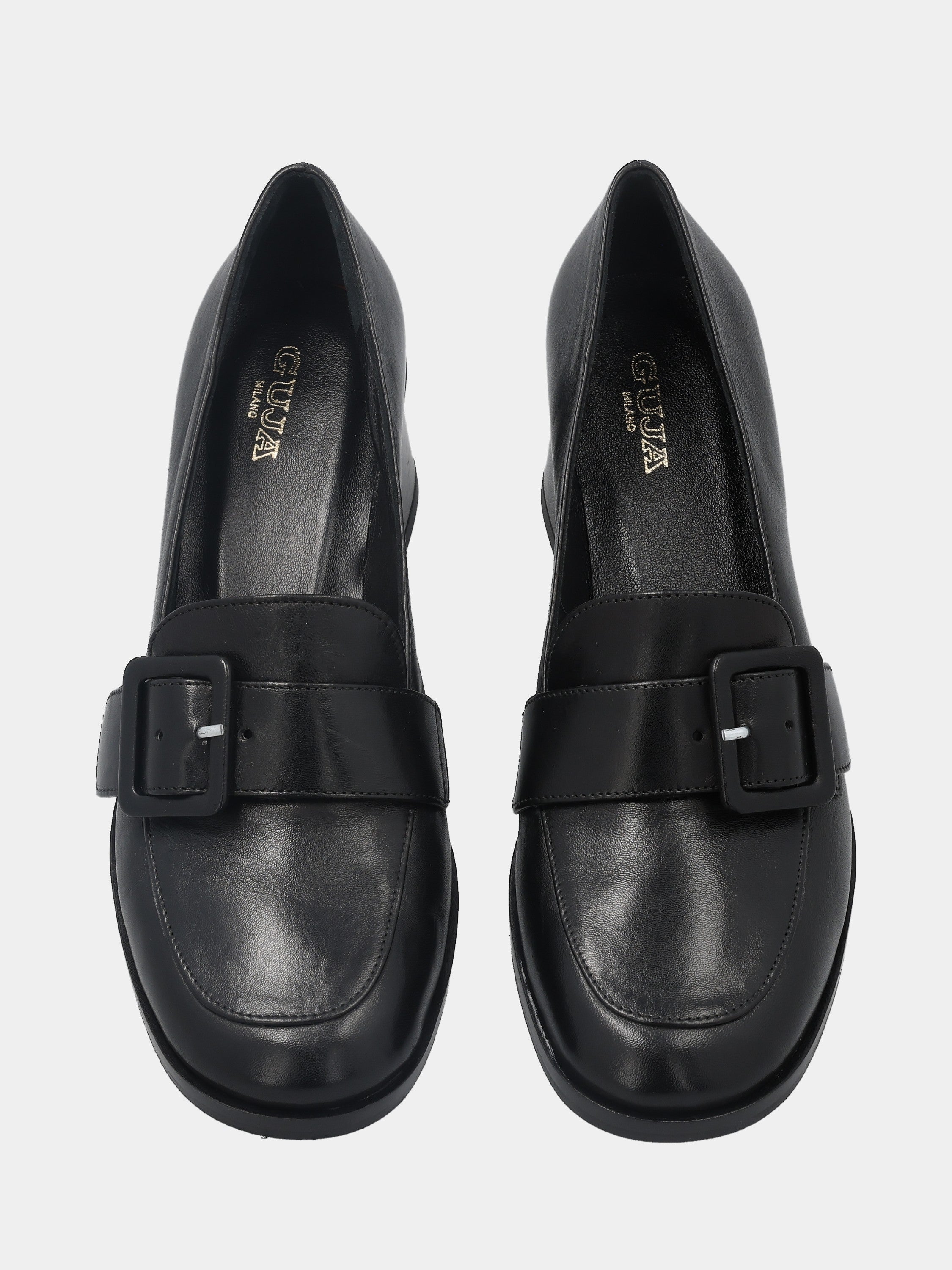 Sandalo monoblocco in vitello rosso con fascia ripiegata