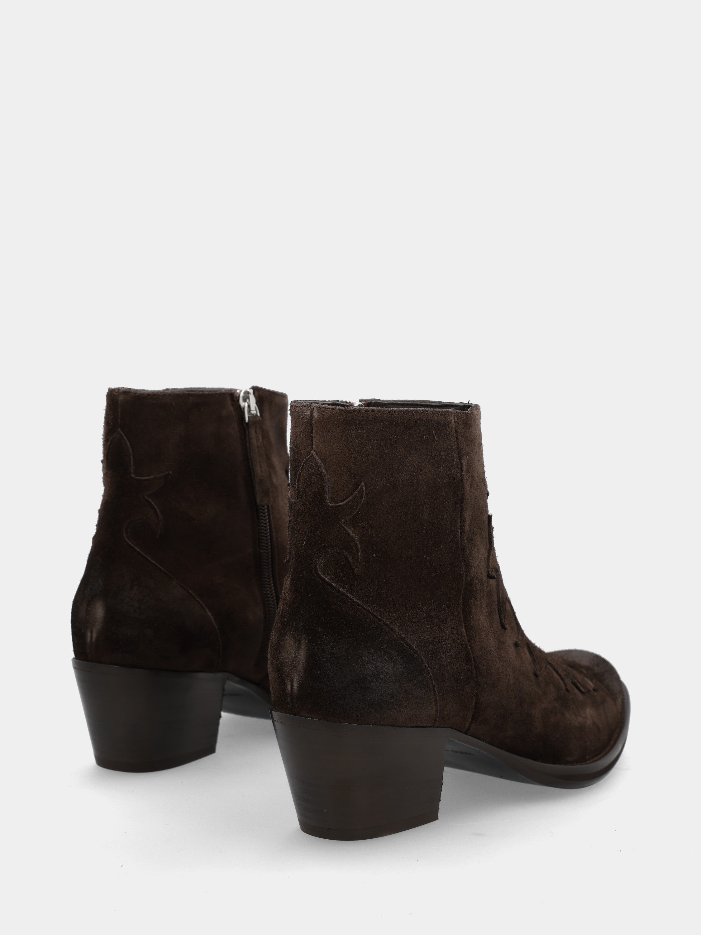 Sandalo monoblocco in vitello rosso con fascia ripiegata