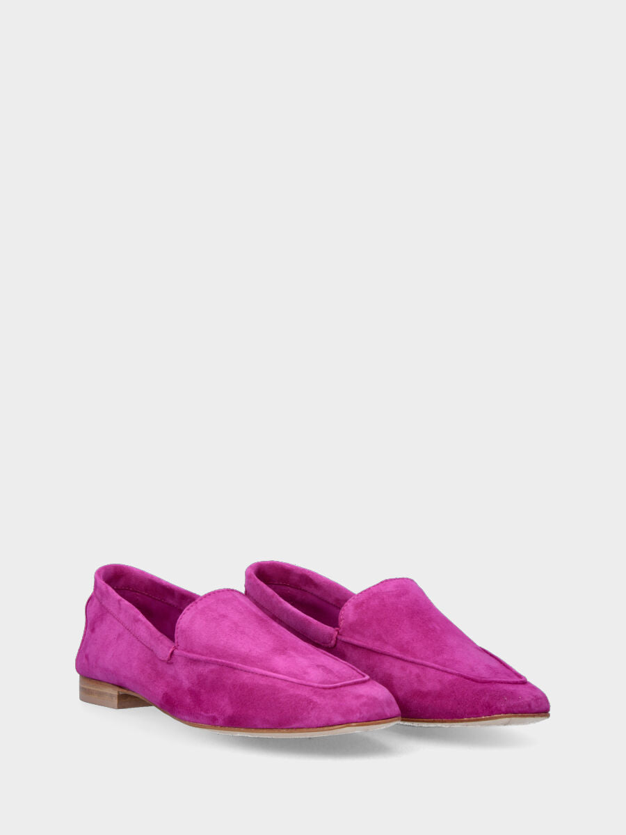 Sandalo monoblocco in vitello rosso con fascia ripiegata